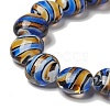 Handmade Lampwork Beads Strand LAMP-C008-09-3