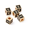 Rack Plating Brass Enamel Beads KK-B060-04G-01E-3