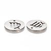 Tarnish Resistant 201 Stainless Steel Pendants LS-STAS-Z001-B-02P-2
