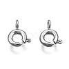 Tarnish Resistant 304 Stainless Steel Spring Ring Clasps X-STAS-S117-016A-2