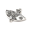 Tibetan Style Alloy Connector Charms PALLOY-M198-29AS-3