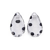 Transparent Acrylic Pendants TACR-N006-32-2