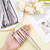 10Pcs Flat PU Leather Cord WL-DC0001-02F-3