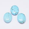 Natural Howlite Pendants G-K178-18-1