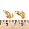 304 Stainless Steel Pendants STAS-F320-03B-G-3
