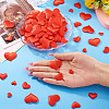 300Pcs 3 Styles Polyester Sponge Heart Confetti DIY-TA0012-61-6
