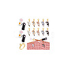 DIY Cat & Paw Print Knitting Tool Sets HJEW-NB00096-7
