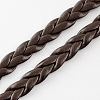 Braided Imitation Leather Cords LC-S002-5mm-17-2