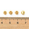 SHEGRACE Brass Round Beads XGRPCU997-292G-3
