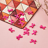 Spray Painted Enamel Pendants ENAM-TAC0005-04H-4