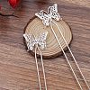 Ancient Style Brass Hair Fork Finding PW-WG3DF9A-01-1