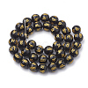 Buddhist Glass Beads Strands GLAA-S174-16mm-01-2