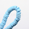 Handmade Polymer Clay Beads X-CLAY-R067-6.0mm-36-2