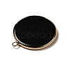 Natural Obsidian Pendants G-A213-01G-01-3