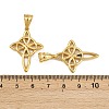 304 Stainless Steel Pendants STAS-B167-20B-G-3