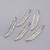 Tibetan Style Alloy Charms TIBEP-16624-AS-NR-1