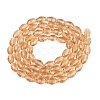 Transparent Glass Beads Strands LS-GLAA-N071-01A-A07-2