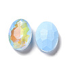 Mocha Fluorescent Style Glass Rhinestone Cabochons GGLA-M005-01A-211MK-2