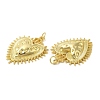 Rack Plating Brass Pendants KK-C030-23G-2