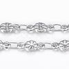 Tarnish Resistant 304 Stainless Steel Link Chains CHS-H009-21P-1