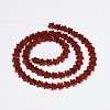 Natural Carnelian Star Beads Strands G-M201-31-8mm-2