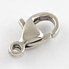 Tarnish Resistant Polished 304 Stainless Steel Lobster Claw Clasps STAS-R072-41A-1