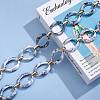 Handmade Imitation Gemstone Style Link Chains AJEW-J034-01D-3