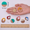 6 Pairs DIY Dangle Earring Making Kits DIY-SC0007-05-3