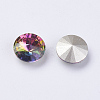 Glass Pointed Back Rhinestone X-RGLA-E012-14mm-001VM-2