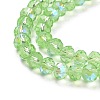 Electroplate Glass Beads Strands X1-EGLA-A034-T4mm-L17-3