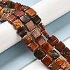 Natural Picasso Stone/Picasso Jasper Graduated Bead Strands G-P358-05-12mm-7