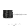 30M Nylon Satin Rattail Cords NWIR-YW0001-04-02-4