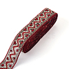 Ethnic Style Embroidery Polyester Ribbons SK-TAC0001-04-2
