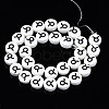 Handmade Porcelain Ceramic Beads Strands PORC-S502-032F-2
