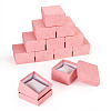 Square Paper Jewelry Bracelet Gift Boxes CON-TAC0010-91D-1