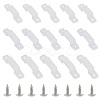 HOBBIESAY 120 Sets 3 Styles Silicone Fixing Clips FIND-HY0003-45-1