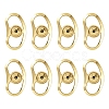 12Pcs Brass Ear Nuts KK-YW0002-80G-1