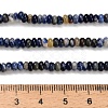 Natural Sodalite Beads Strands G-Z110-B20-2x4mm-6