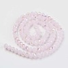 Electroplate Glass Beads Strands EGLA-A034-J8mm-L05-2