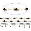 Ion Plating(IP) Real 18K Gold Plated 316 Stainless Steel Paperclip Chains AJEW-Z026-03A-3