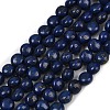 Synthetic Howlite Imitation Lapis Lazuli Beads G-S393-12A-8mm-2