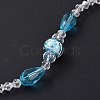 Faceted Crystal Glass Ball Chandelier Suncatchers Prisms AJEW-G025-A07-4