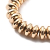 Electroplated Synthetic Non-magnetic Hematite Beads Strands G-M095-C01-04KCG-3