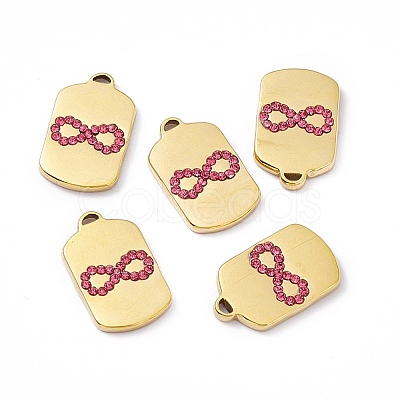 PVD Vacuum Plating 201 Stainless Steel Pendants STAS-J401-VC1040-1