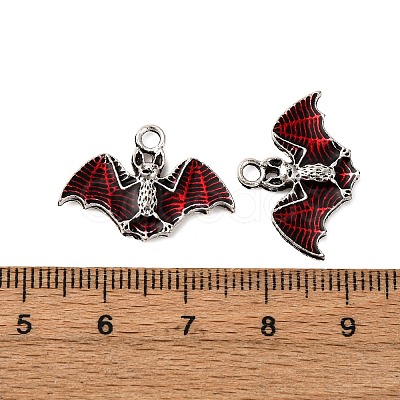 Hallowmas Alloy Enamel Pendants ENAM-K079-01C-AS-1