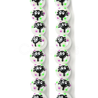 Handmade Porcelain Beads Strands PORC-A025-01F-1