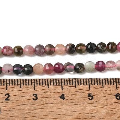 Natural Multicolor Tourmaline Beads Strands G-E530-07H-1