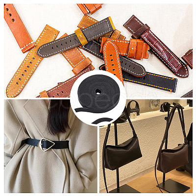 Flat Imitation Leather Cord OCOR-WH0086-69A-01-1