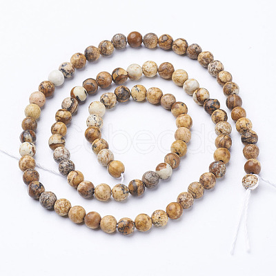 Gemstone Beads Strands X-GSR4mmC016-1