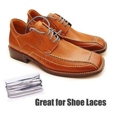 10Pcs Flat PU Leather Cord WL-DC0001-02F-1